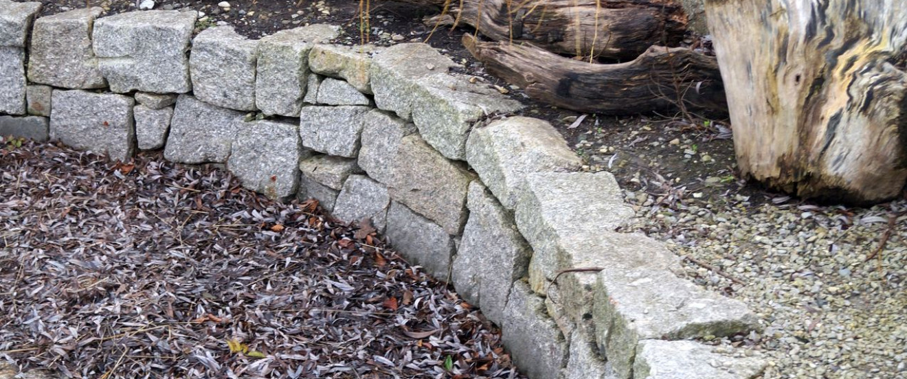 Senkgarten vor dem Museum für Gartenkultur