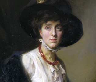 Gemälde (Öl auf Leinwand) von Philip Alexius de Laszlo: The Honourable Victoria ‘Vita’ Sackville-West